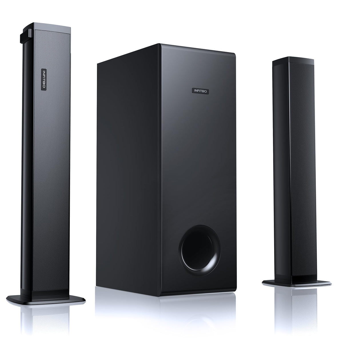 INFITBO Sound Bar under TV for immersive viewing experience