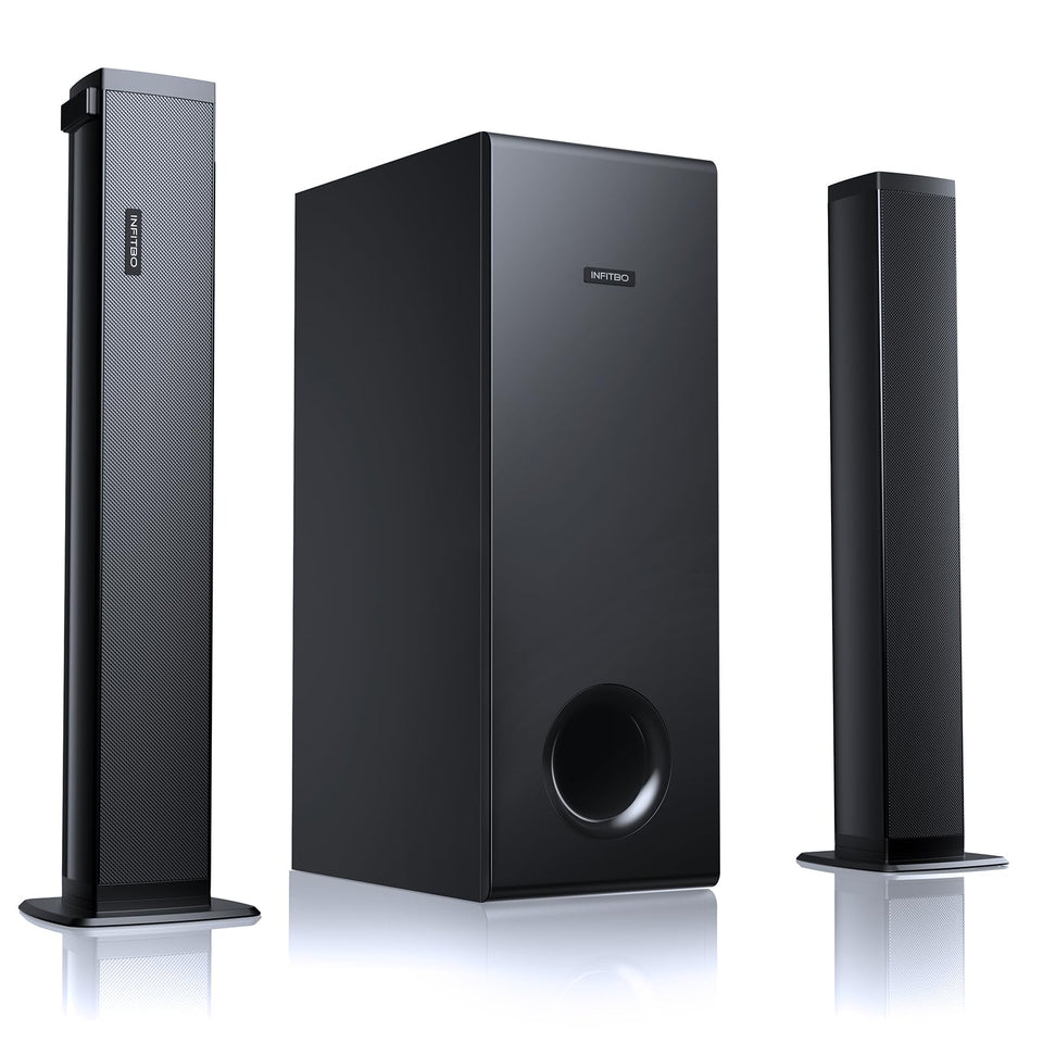 INFITBO Sound Bar under TV for immersive viewing experience