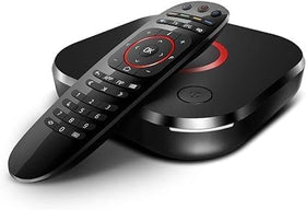 Infomir Mag 544W3 rear ports show Ethernet and USB for local media sharing.
