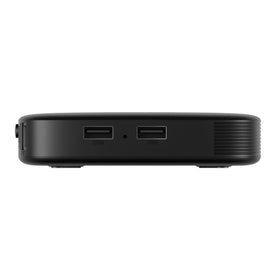 Infomir MAG555 compact design fits slim entertainment setups