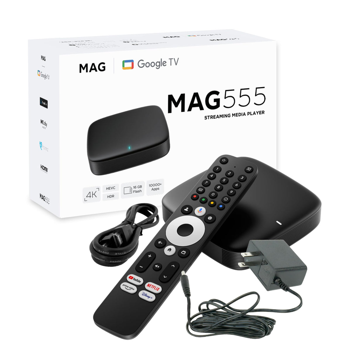 Infomir MAG555 voice remote for hands-free search