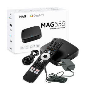Infomir MAG555 voice remote for hands-free search