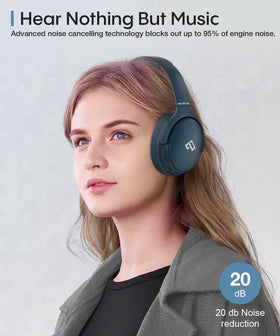 INFURTURE memory-foam earcup close-up highlighting comfortable seal