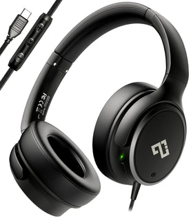 INFURTURE front view showing sleek headset and compact profile, comfortable listening benefit