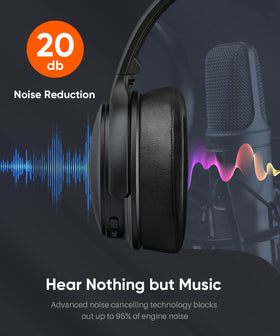 INFURTURE folded compact headphones highlighting portability and packability
