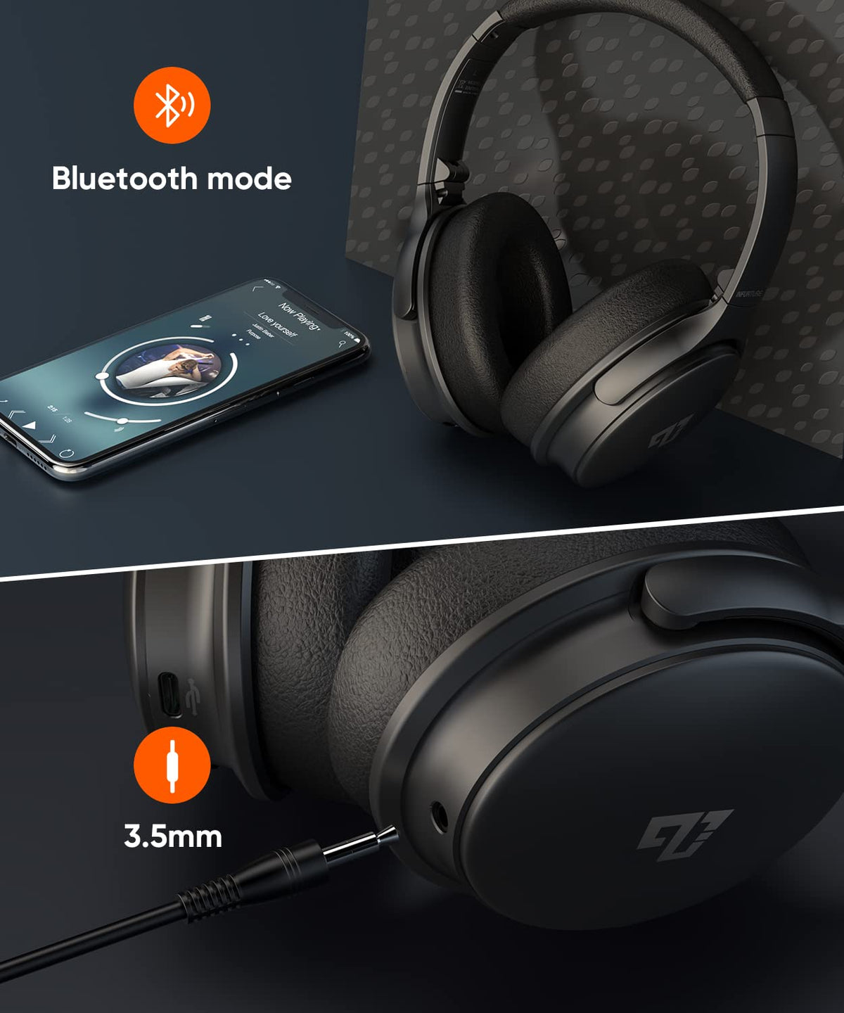 INFURTURE headphones worn by runner showing secure fit and sweat resistance