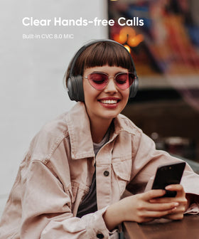 INFURTURE headphones with USB-C cable showing fast charging convenience