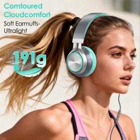 Infurture USB-C headphones flat cable minimizes tangles during use