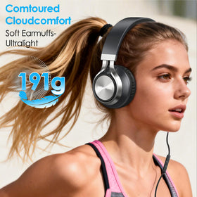 INFURTURE USB-C headphones foldable design ready for travel