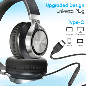 INFURTURE USB-C headphones gift-ready packaging