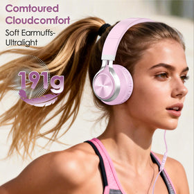 INFURTURE USB-C over-ear headphones deliver comfortable, long-wear listening.