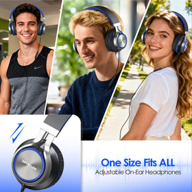INFURTURE USB-C headphones comfortable ear cushions for all-day wear