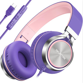 INFURTURE USB-C headphones mic deliver clear calls on the go