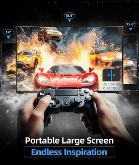 Ingnok 18.5-inch IPS panel emphasizes color accuracy for creative work.
