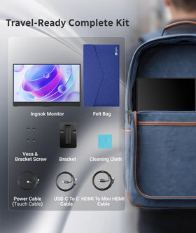 Travel-ready Ingnok design fits easily into backpacks and daily commutes