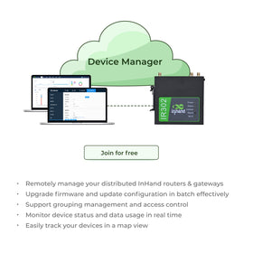 InHandgo IR302 cloud management platform for remote device control