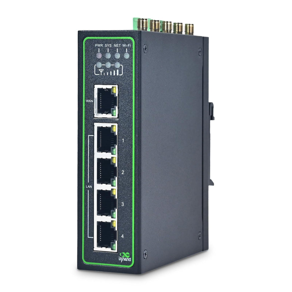 InHandgo IR315 4G LTE router delivering rugged on-site connectivity
