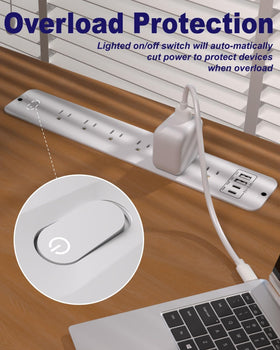 Inhwatek 1800J surge protection guards electronics from surges