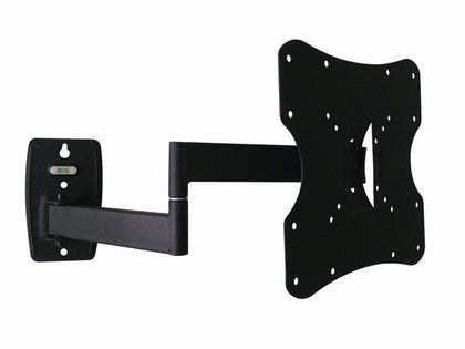 INLAND ProHT articulating mount in use provides secure, space-saving TV mounting