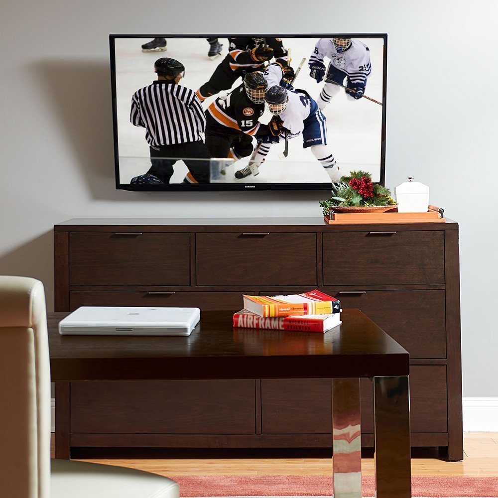 VESA 200x200 compatibility supports 23–42 inch TVs