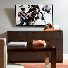 VESA 200x200 compatibility supports 23–42 inch TVs