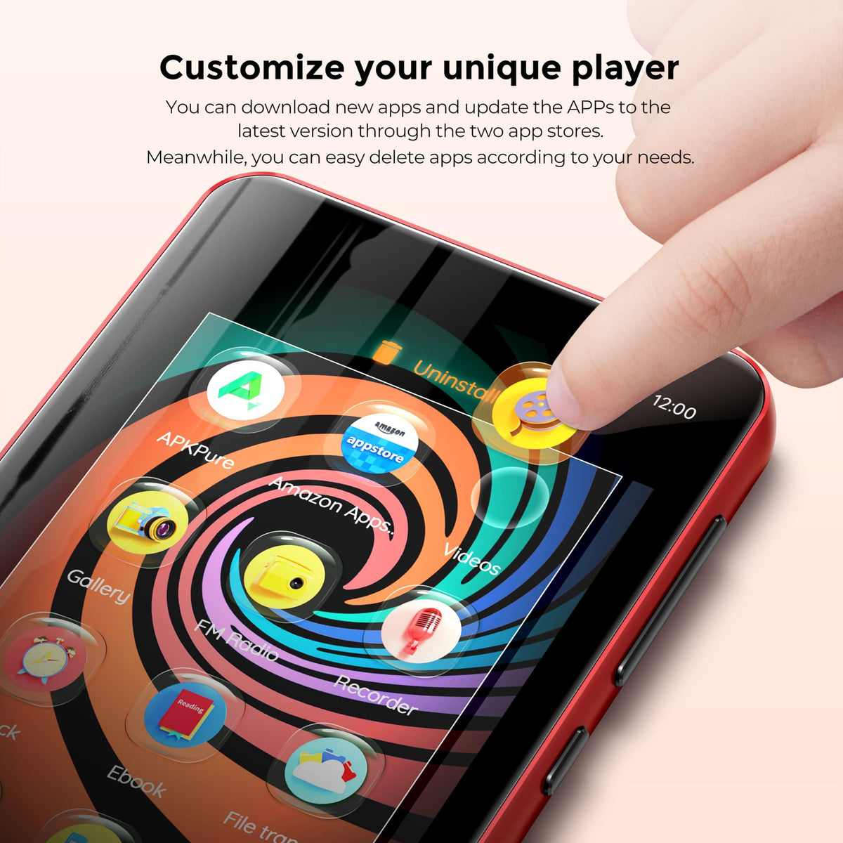 innioasis 128GB SD card included for additional storage.