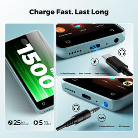 innioasis 1500mah battery life for long listening sessions