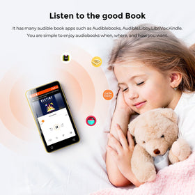 InnIoasis 4-inch touchscreen display with clear UI for music and video.