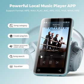 innioasis apps screen with Spotify and Amazon Music ready for on-device listening