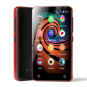 innioasis bluetooth-wifi MP3 Player side view highlights wireless streaming capability.