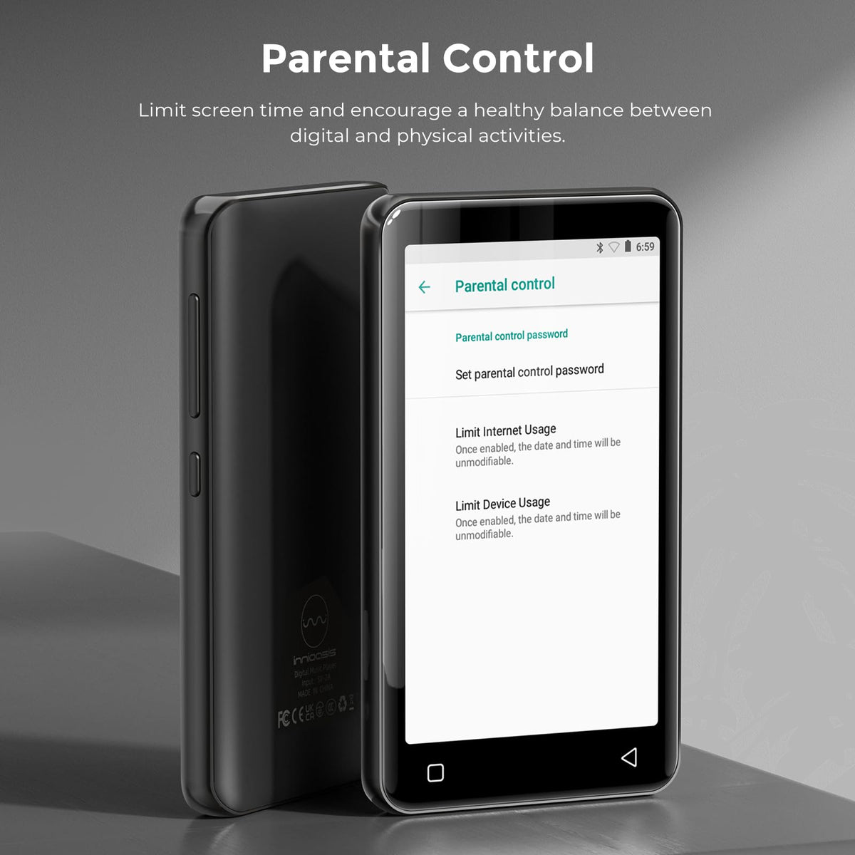 Innioasis G1 compact pocket-friendly design for easy carrying.