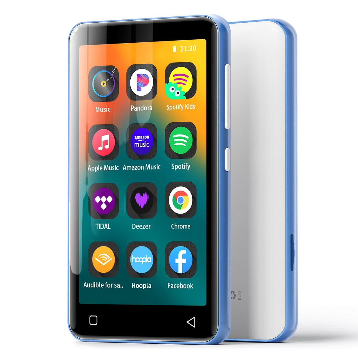 innioasis g1 front view for portable music on the go