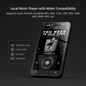 Innioasis G1 Spotify app interface for quick playlist access during workouts.