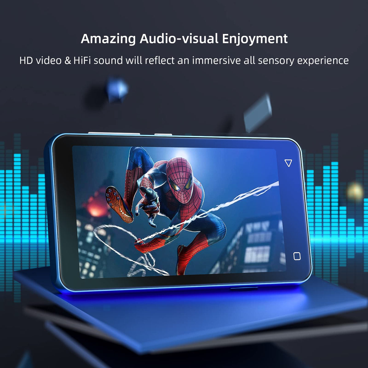 innioasis g1 video playback on the 4-inch LCD screen