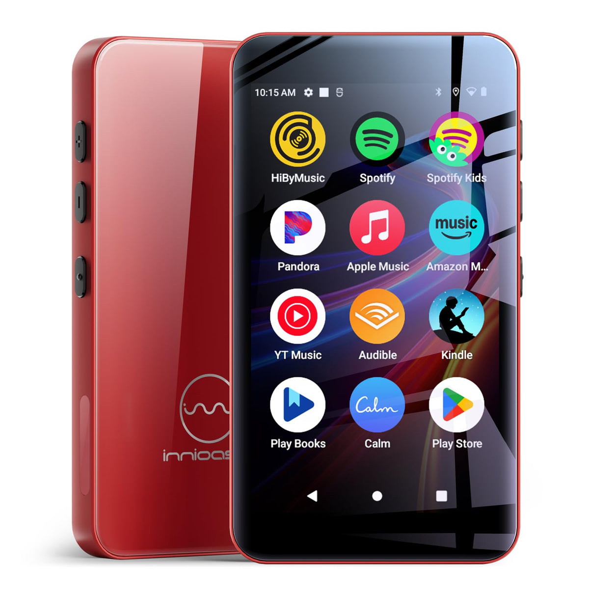 innioasis G5 front view with a 4-inch HD touch screen for easy navigation.