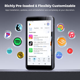 innioasis G5 with 4-inch HD touch screen for easy navigation.
