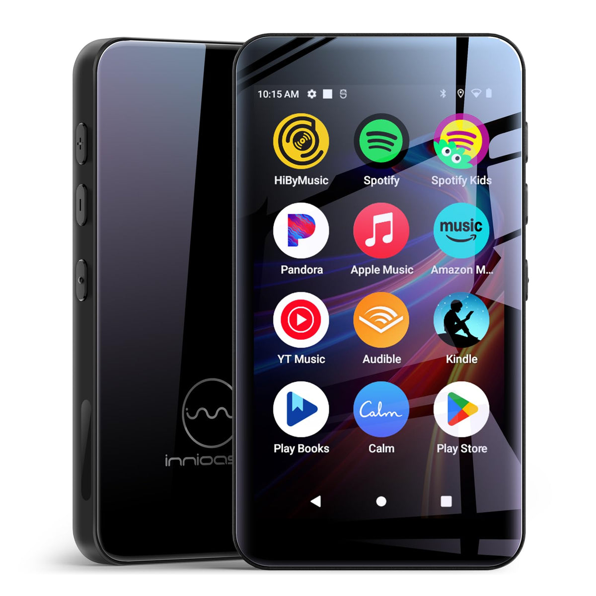 innioasis G5 MP3 Player with Bluetooth and WiFi for on-the-go listening.