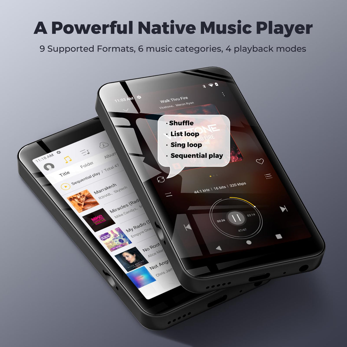 innioasis G5 supports offline music streaming for flexible listening.