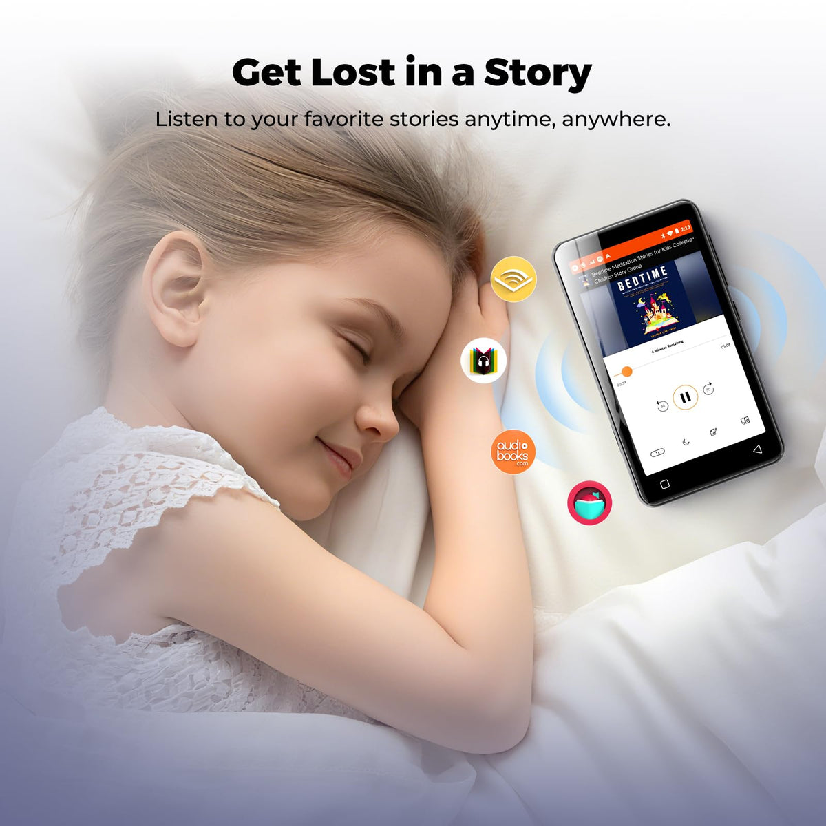 Innioasis home screen showing Spotify and Pandora icons ready to stream