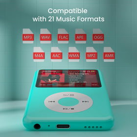 innioasis MP3 Player 720p video playback for portable entertainment