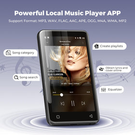 innioasis MP3 Player 80GB storage for large music libraries