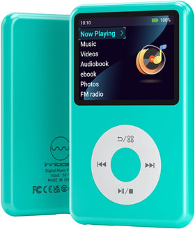innioasis MP3 Player with Bluetooth compact design for music on the go