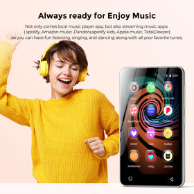 Innioasis MP3 Player Bluetooth and WiFi setup for easy wireless listening.