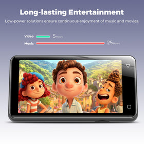 innioasis MP3 Player built-in FM radio for live broadcasts