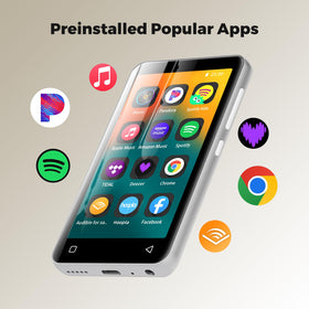 innioasis MP3 Player supports Spotify Kids with parental controls for safe streaming.
