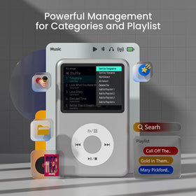 InnIoasis Y1, 128GB storage, ready for thousands of songs.