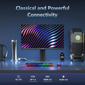 INNOCN 25G2H Plus adjustable stand for height and tilt comfort