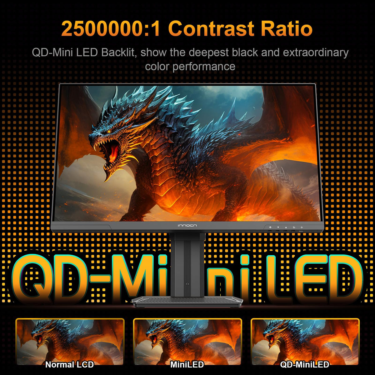 INNOCN 25M2S 240Hz gaming performance enables ultra-smooth action