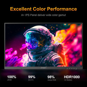 INNOCN 25M2S 0.5ms GTG response reduces motion blur