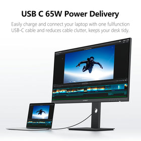 INNOCN 27C1U-D USB-C/DP/HDMI ports enable easy plug-and-play connectivity.